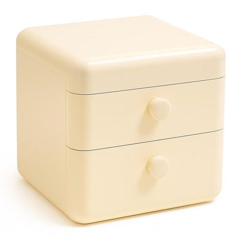 Mini Gaveta De Armazenamento Organizadora Bege