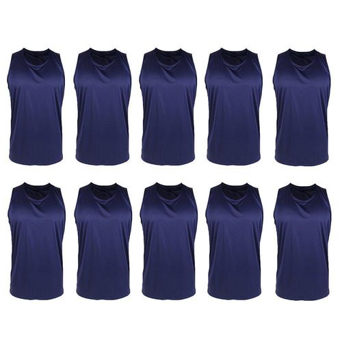 Kit Atacado 10 Regatas PMC Básica Masculina