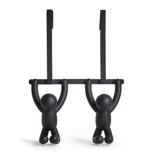 Cabideiro De Porta Buddy Preto - Umbra