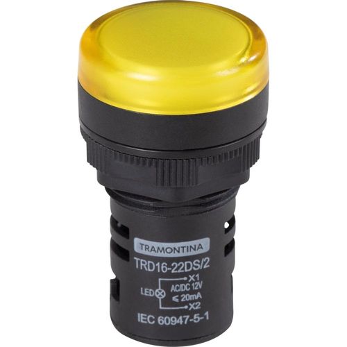 Sinalizador Tramontina TRD16-22DS2 12 V Amarelo