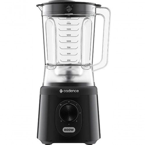 Liquidificador 800w Cadence 2.5l 5 Velocidades Preto 110V