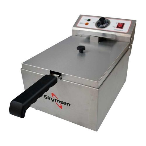 Fritador Elétrico 5Litros 1Cuba Inox Fe-10-n 220v - Skymsen