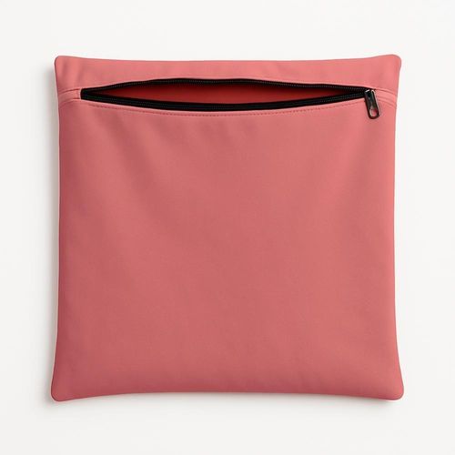 Almofada Capa 42cm Suede Macia Decorativa Sala E Escritório Rosa