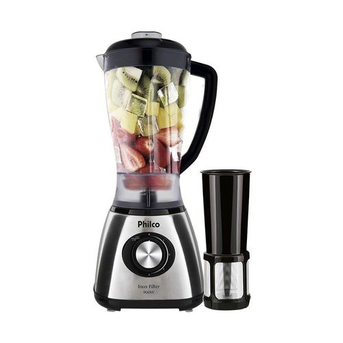 Liquidificador Philco Inox Filter 900W Preto 220V