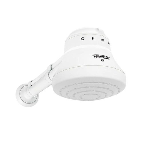 Chuveiro Fame Faminho 4T Com Cano Branco 5400W 110V