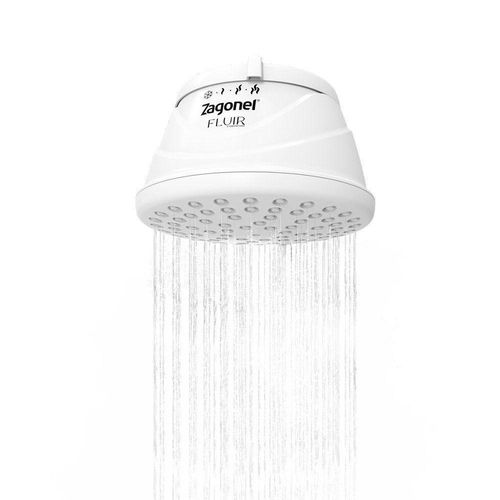 Chuveiro Zagonel Fluir 4 Temperaturas Branco 6800W 220V