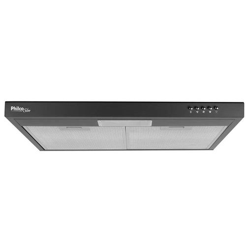 Depurador E Exaustor Philco PDR60P Slim 60 Cm 3 Velocidades Preto 110V