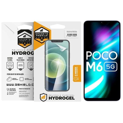 Película Para Xiaomi Poco M6 5g - Hydrogel Gamer Fosca - Gshield