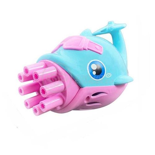 Golfinho Bolhudo Bolhas Sabão Criança Infantil Azul E Rosa 6