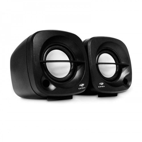 Caixa De Som C3tech 3w Rms Sp-303bk Preto