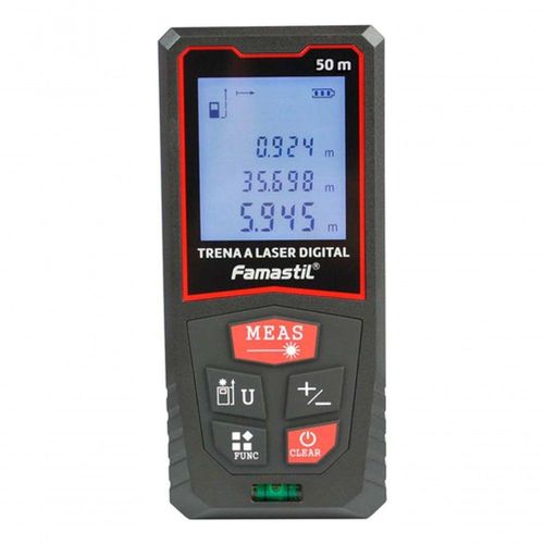 Trena Laser Digital 100m Com Cordão Famastil