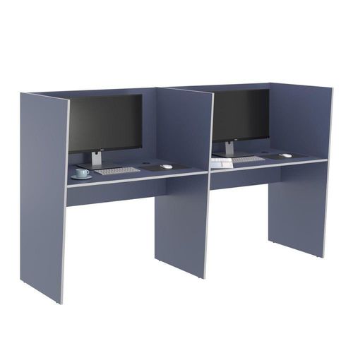 Guiche De Trabalho 2 Lugares Grecia Azul