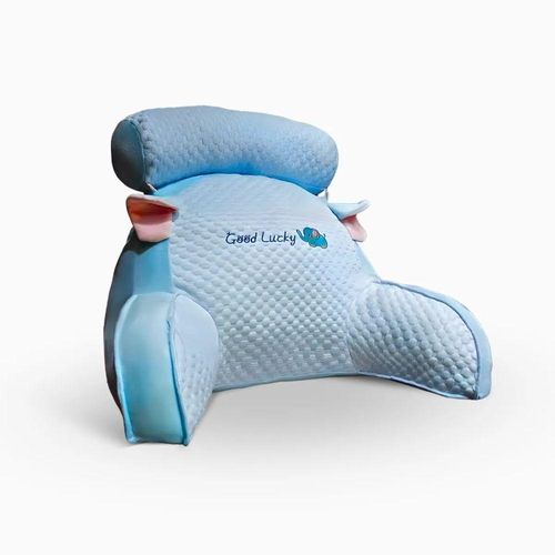 Travesseiro Multifuncional De Descanso E Apoio desenvolvido na cor Azul