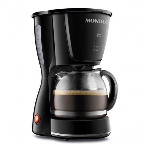 Cafeteira Eletrica 18 Xicaras 550w Mondial Luxx Black 110V
