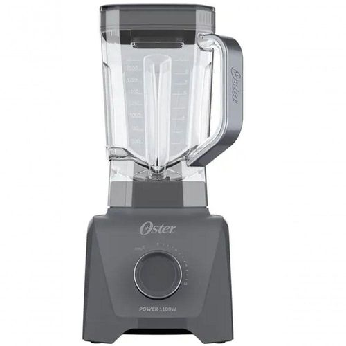 Liquidificador Oster Ultra Black Turbo 15 Velocidades 1400w Cinza 220V