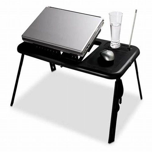 Mesa Para Notebook Suporte Com 2 Coolers E Sensor Touch TMT