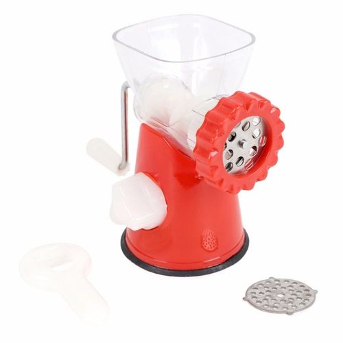 Moedor de Carne Manual Plástico e Aço Inox