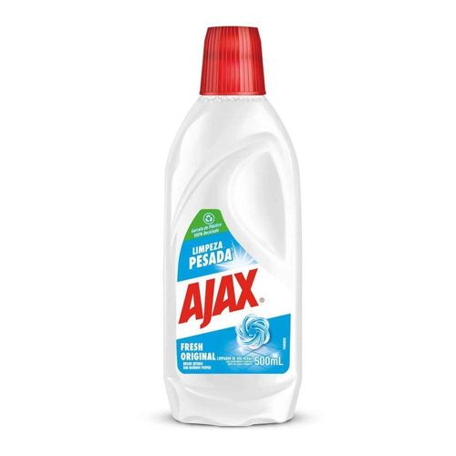 Limpador Diluível Ajax Fresh Limpeza Pesada 500ml