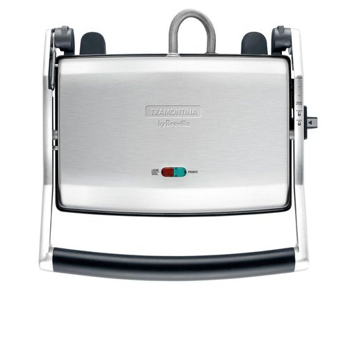 Sanduicheira Tramontina by Breville Express em Aço Inox Fosco com Chapa Flutuante 127 V