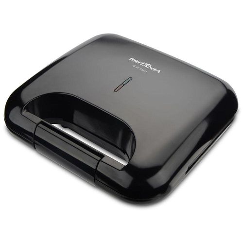 Sanduicheira Grill Toster Pratic Britania 750w Preto 220V