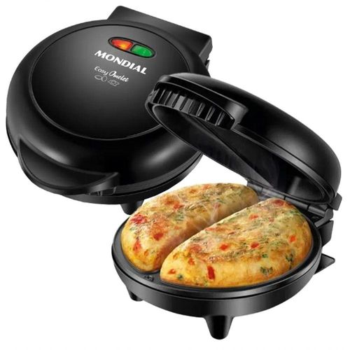 Omeleteira Mondial Antiaderente Automatica 750w Luxx Black 220V