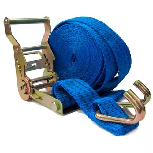 Cinta Tensor Azul Para Amarração Carca Alça Catraca 35mm 6m