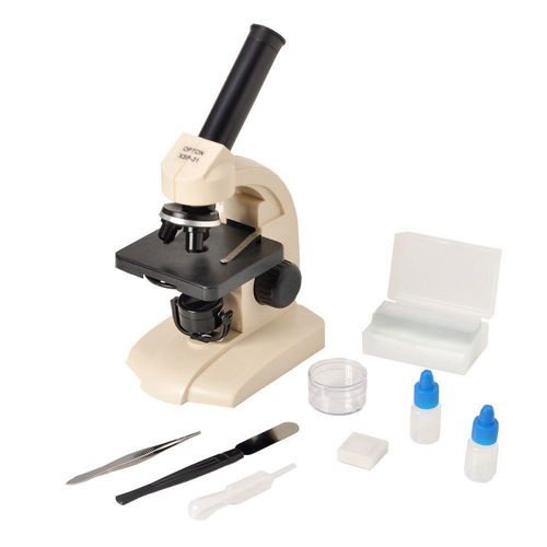 Microscópio Monocular com Aumento de 70 a 400x Opton