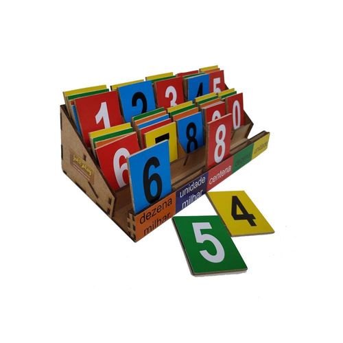 Brinquedo Educativo Ábaco Degrau 50 s Jottplay