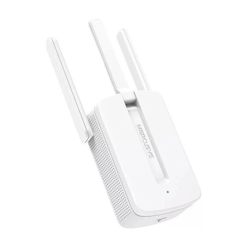 Repetidor De Sinal Mercusys Wireless 300mbps C/ 3 Antenas Branco - Mw300re
