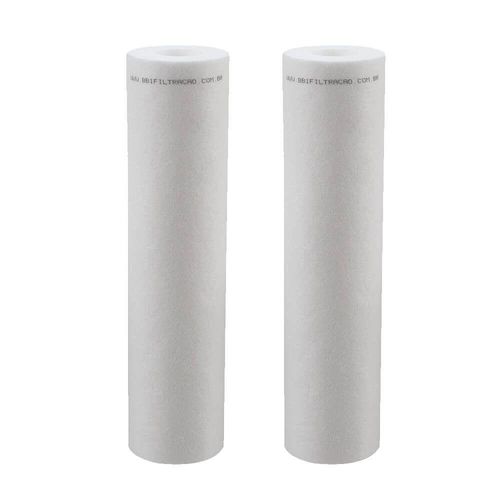 Filtro De Agua Para Caixa D'água Poe Bbi Cavalete Caixa Dagua + 2 Refis + Chave