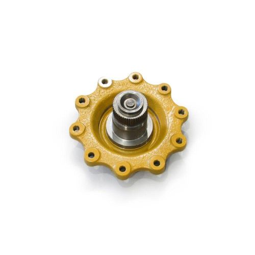 Flange Ponta De Eixo Traseira Com Case Retroescavadeira 580n B90b 87708445