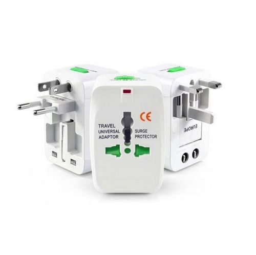 Adaptador Universal Tomada Padrão Internacional Eua Europa Brasil