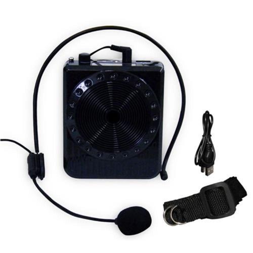 Amplificador de Voz fone com Microfone e Rádio Fm para Professores