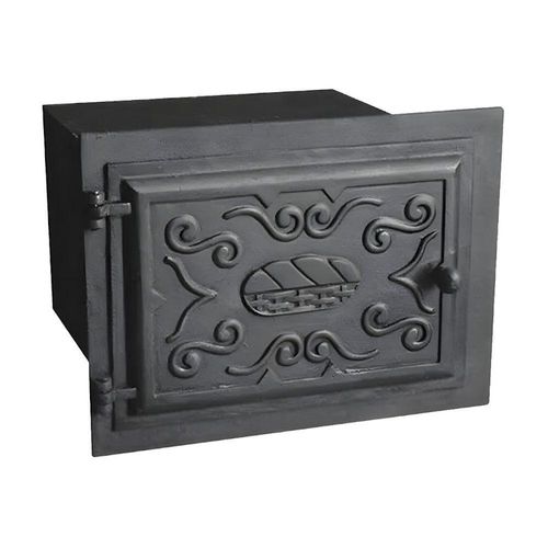 Forno a Lenha a Gás Ferro Fundido Rig Fundidos g Cinza 50x47x33cm