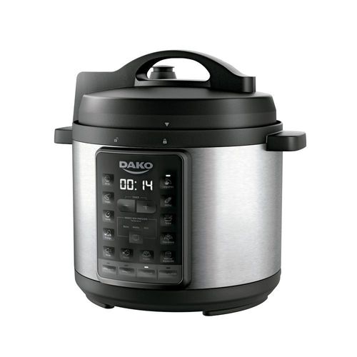 Panela De Pressão Dako 1000w 6l Multifunções Preto 110V