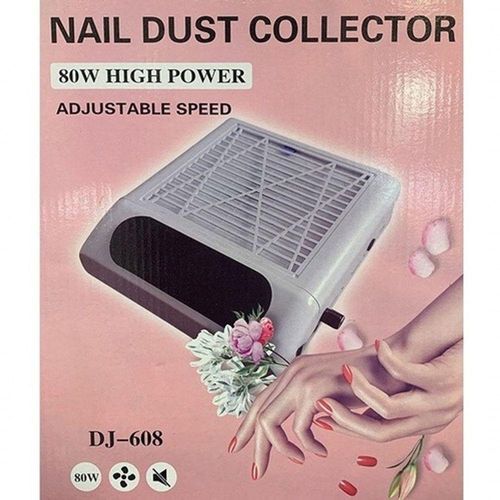 Coletor Pó Unhas Bivolt Potente 80w Nail Dust Collector
