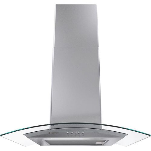 Coifa De Parede Cadence Inspire Vidro Curvo 60cm 220V