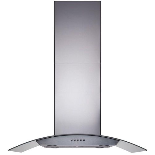Coifa De Ilha Cadence Gourmet Vidro Curvo 90cm 110V
