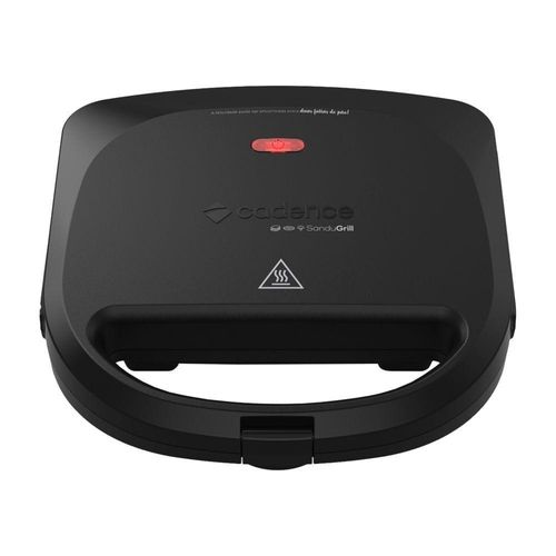 Sanduicheira Elétrica Cadence Sandugrill Preta 110V