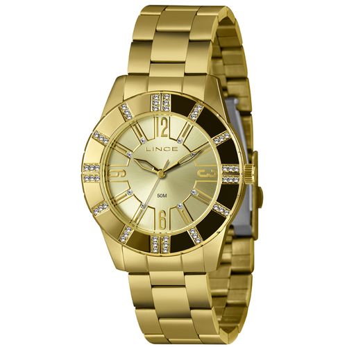 Relógio Lince Feminino Analógico Dourado – LRG4732L40 C2KX