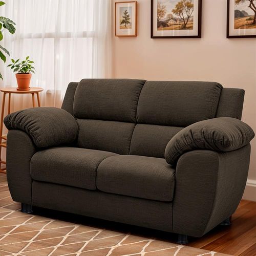 Sofá 2 Lugares Cama inBox Paris com 152cm de Largura e Revestido em Bouclé