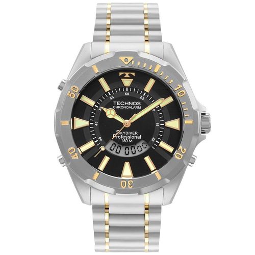 Relógio Technos Masculino Skydiver Prata - Wt205fq/5p Wt205fq/5p