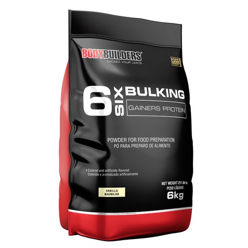 Hipercalórico 6 Six Bulking 6Kg - Bodybuilders