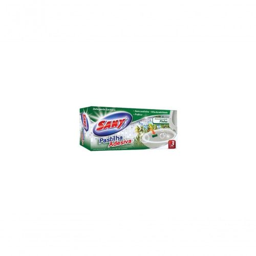 Pastilha Sanitária Adesiva C/3 - Sany Mix Pinho