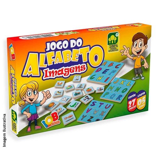 Jogo Do Alfabeto Mad. 27 Pçs Ref 06