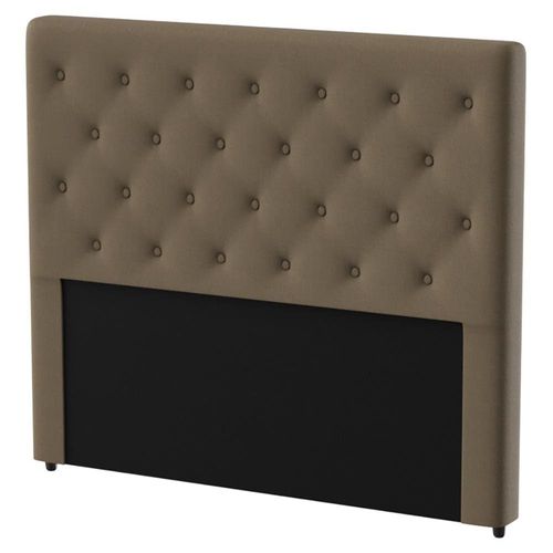Cabeceira para Cama de Casal Probel Hapton em Tecido Suede