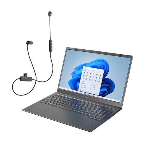 Notebook Multi UB263 Ultra, Tela 15,6” HD, Processador Intel Celeron N4020C, 4GB RAM, 128GB eMMC Windows 11 Home – Cinza + Fone de Ouvido