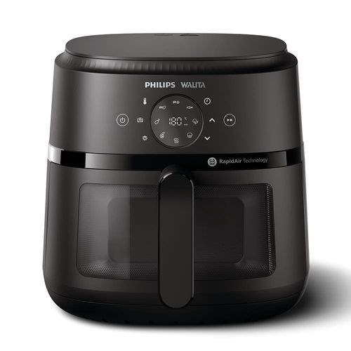 Fritadeira Elétrica Air Fryer Philips Walita Série 2000 XL Digital NA230 Sem Óleo 1700W 6,2L – Preta