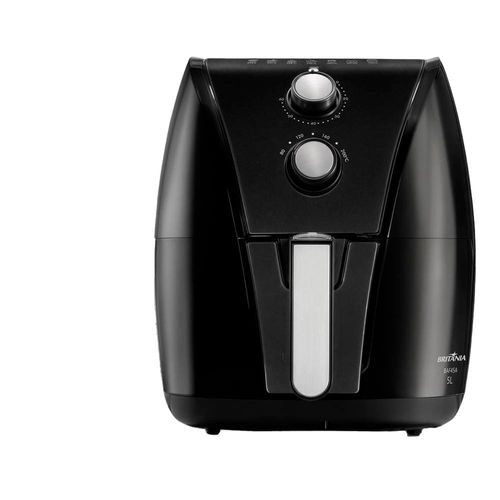 Fritadeira Elétrica Sem Óleo Air Fryer Britânia BAF45A com Revestimento Antiaderente Gold 5L - Preta