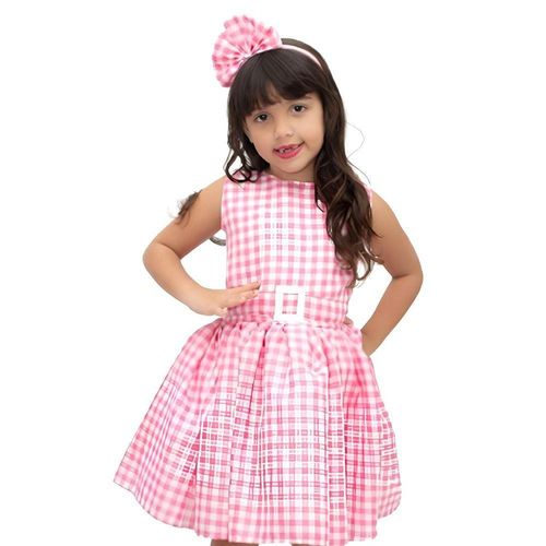 Fantasia Infantil Vestido Baby Pink Tamanho G